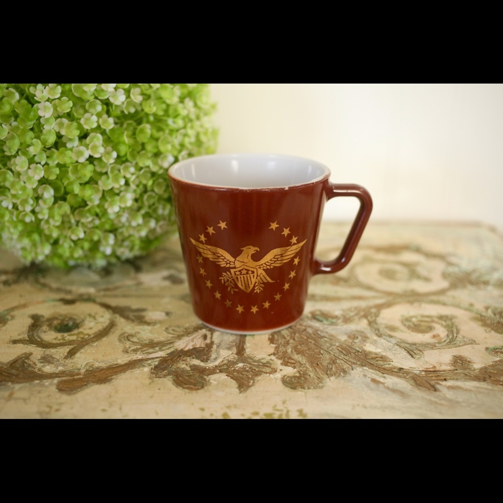 Vintage Pyrex Early American Mug